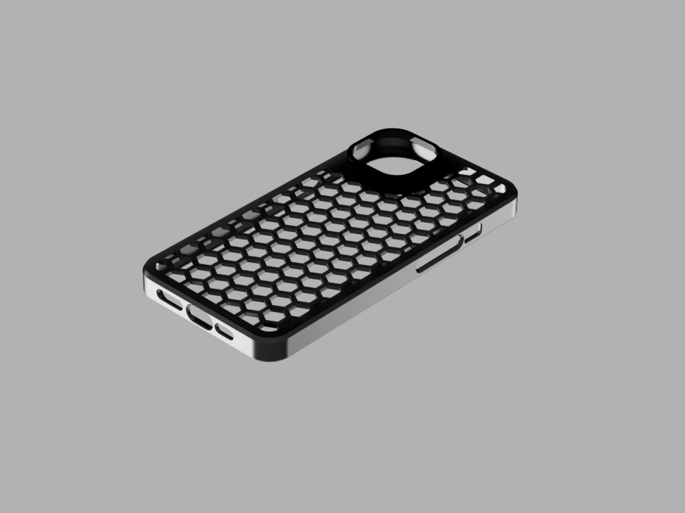 3D file iPhone 14 flexible case